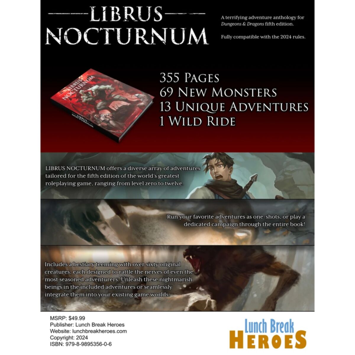 Librus Nocturnum : 5e Adventure Anthology